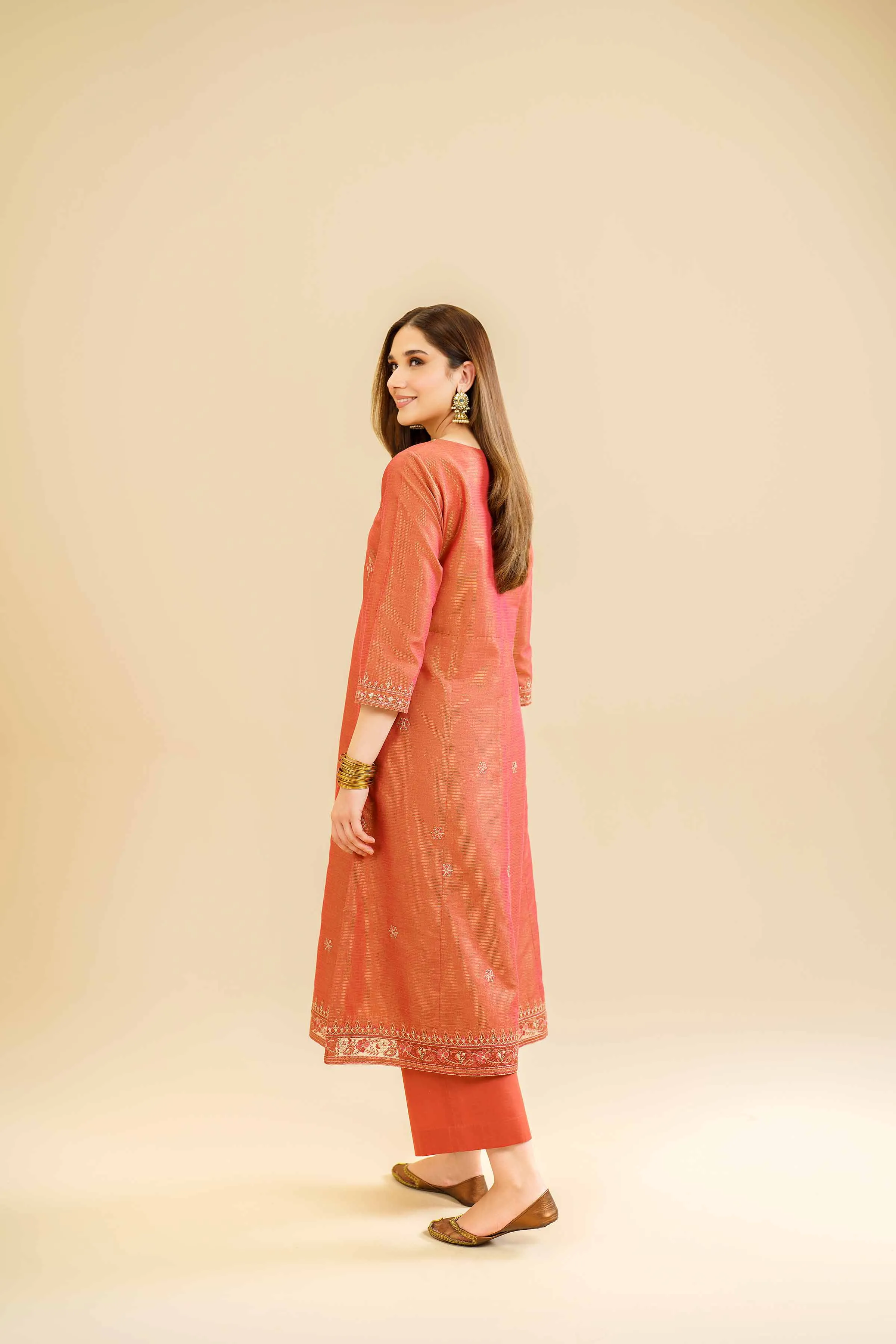 2 Piece - Embroidered Suit - KFE24-99