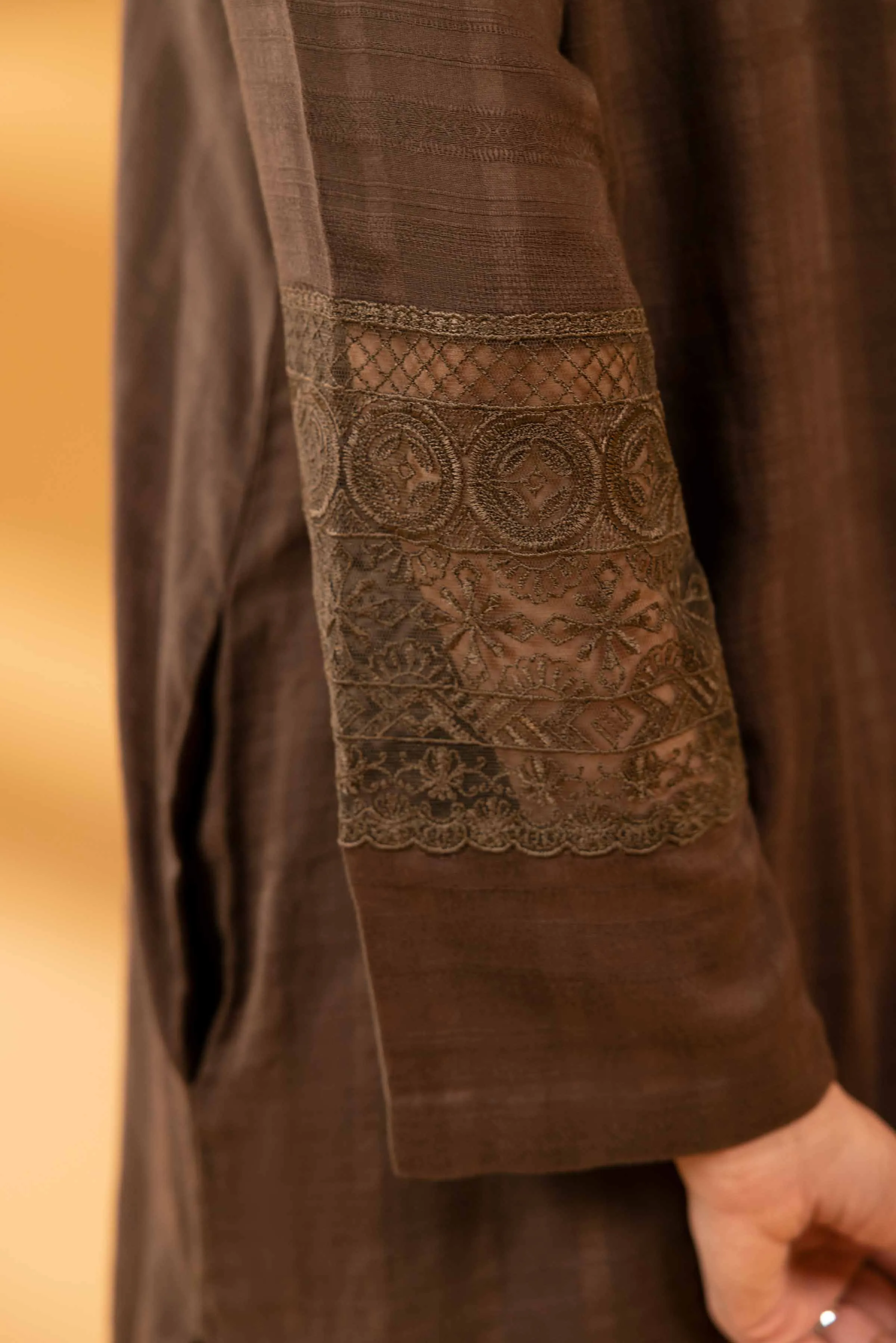 2 Piece - Embroidered Suit - KPS24-14