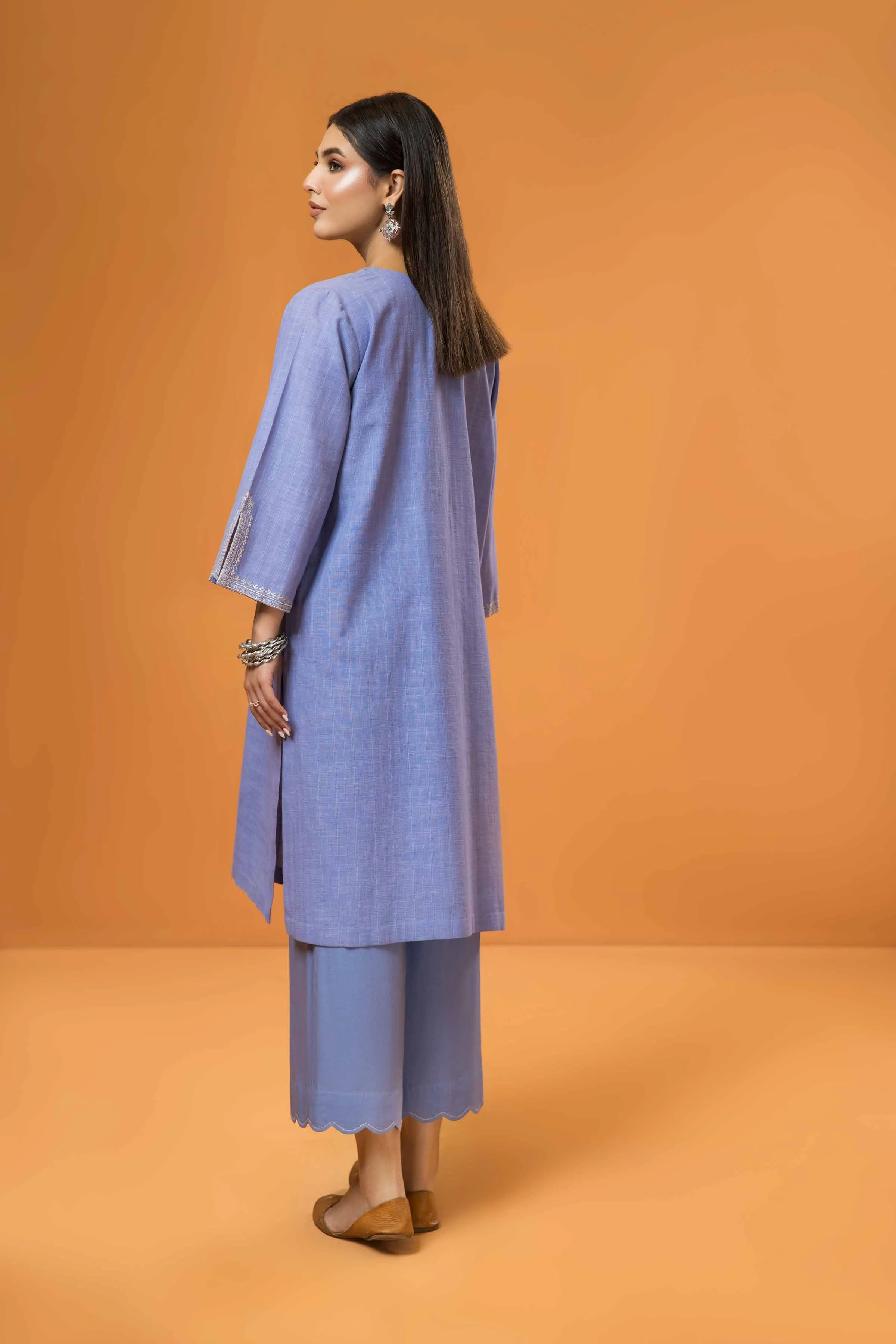 2 Piece - Embroidered Suit - PS23-161