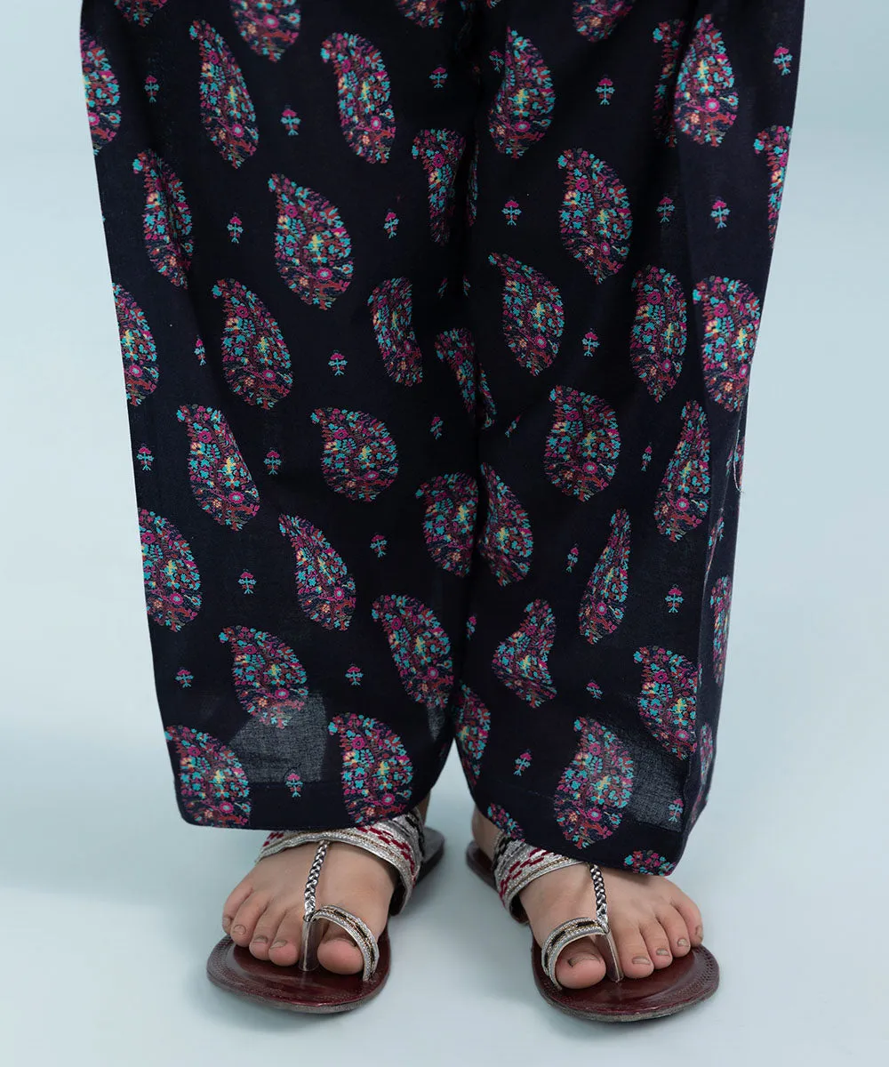 2 Piece - Printed Khaddar Suit