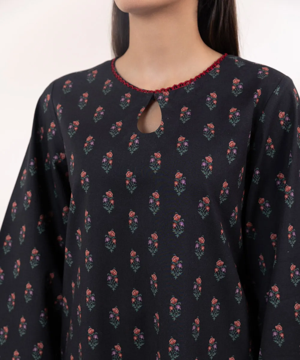 3 Piece - Embroidered Cambric Suit