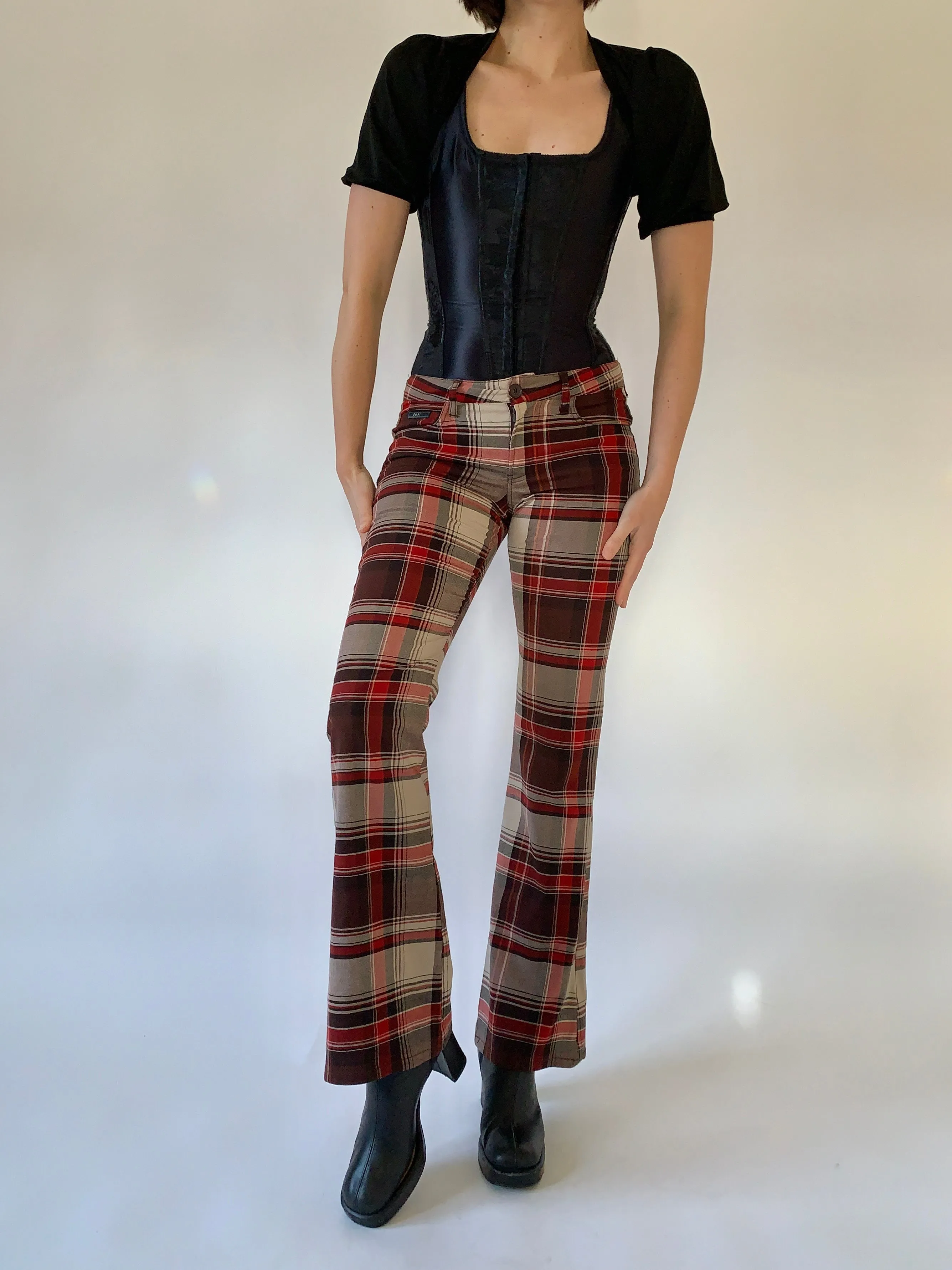 90s Plaid Fares (XS)