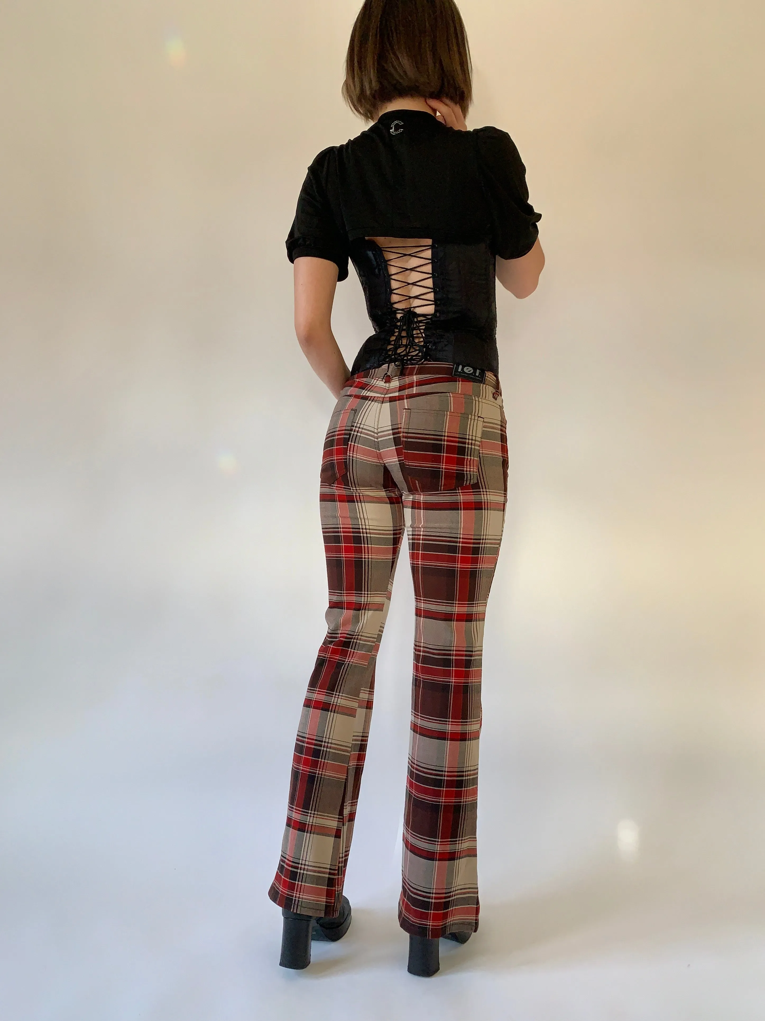 90s Plaid Fares (XS)