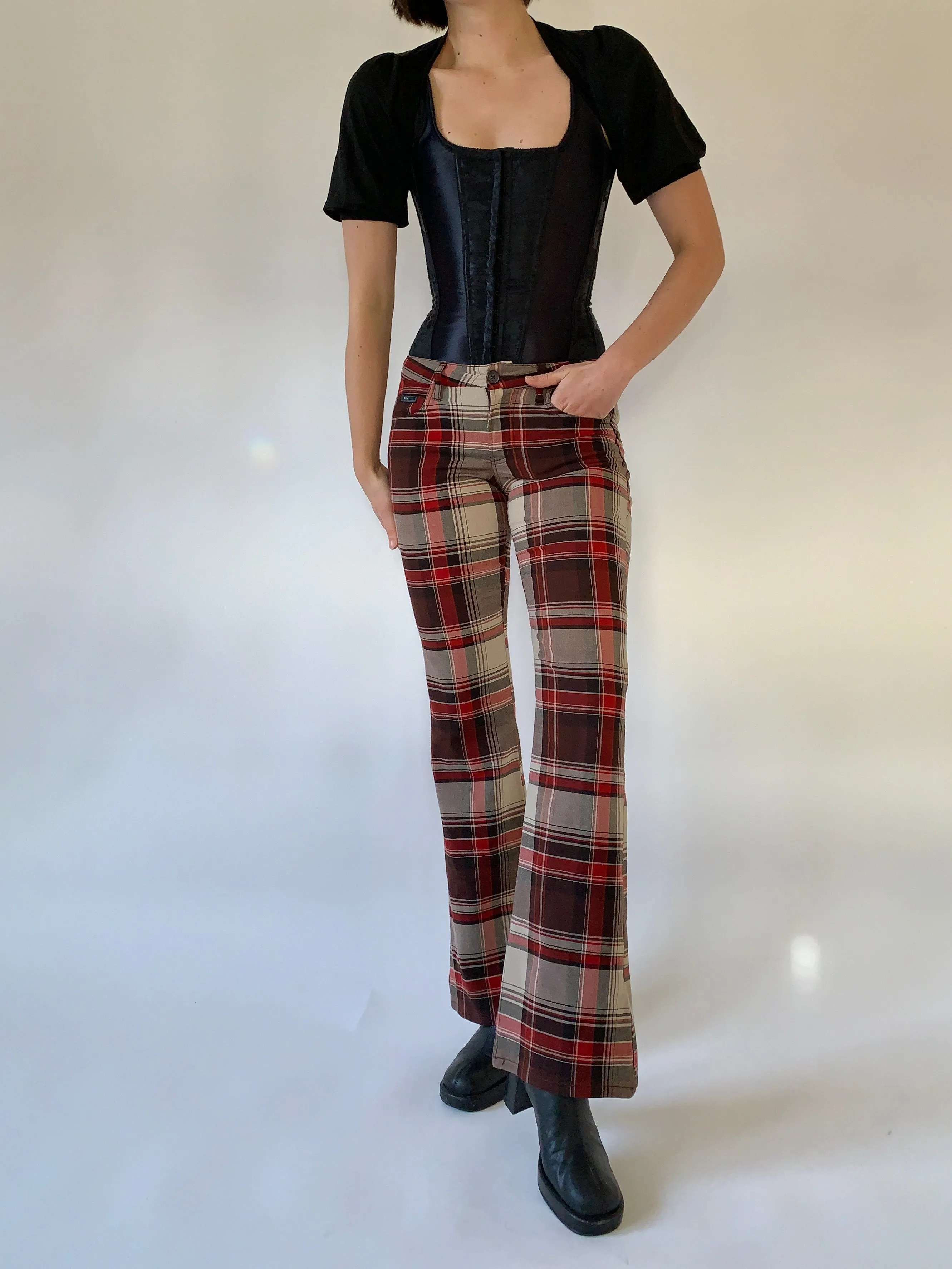 90s Plaid Fares (XS)