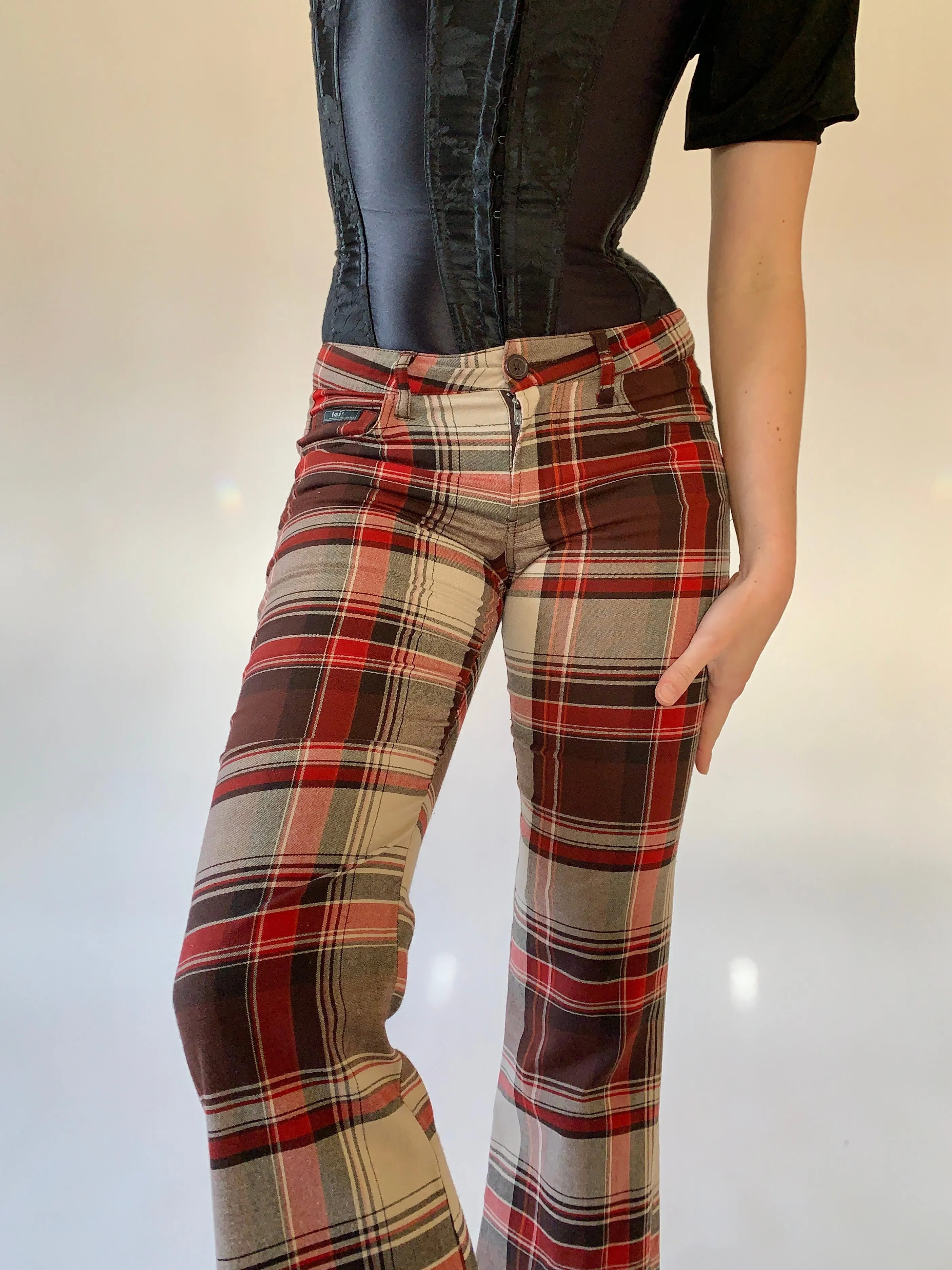 90s Plaid Fares (XS)