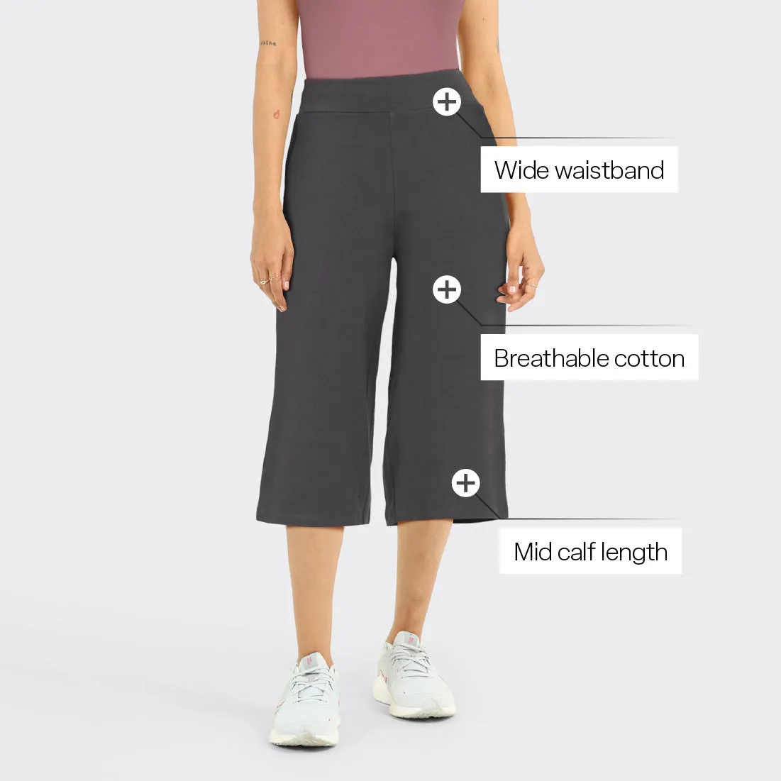 AM:PM Cotton Culottes