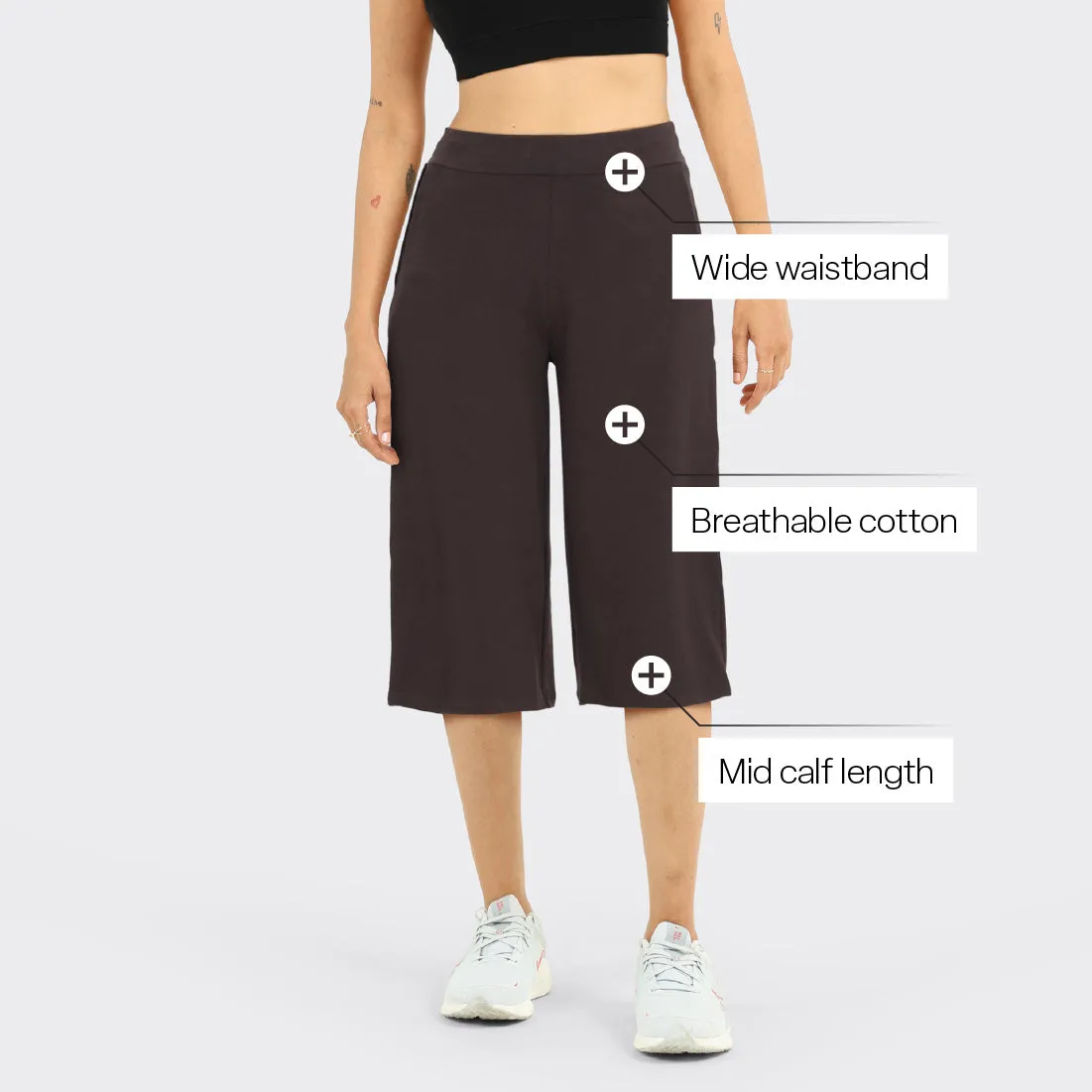 AM:PM Cotton Culottes