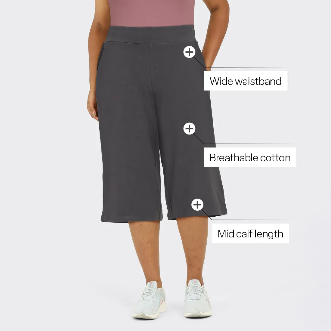 AM:PM Cotton Culottes