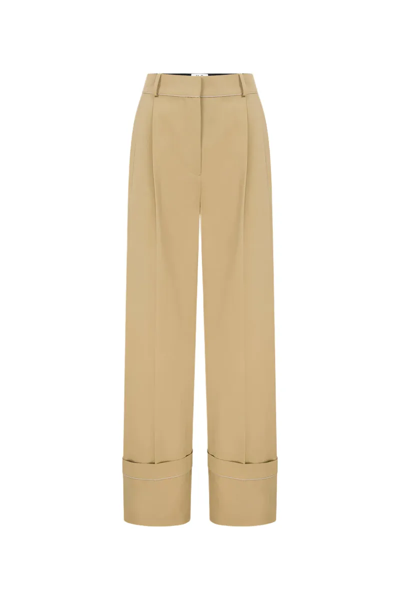 ANGELA PANTS IN BEIGE