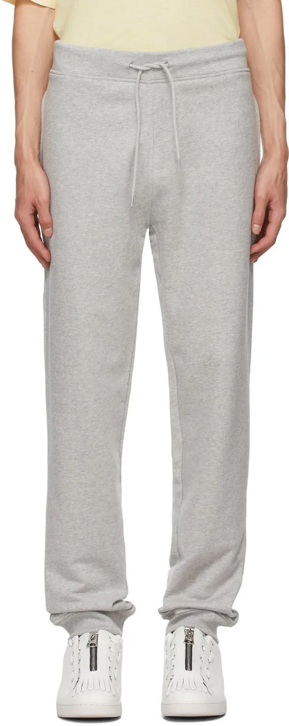 A.P.C. Grey French Terry Lounge Pants