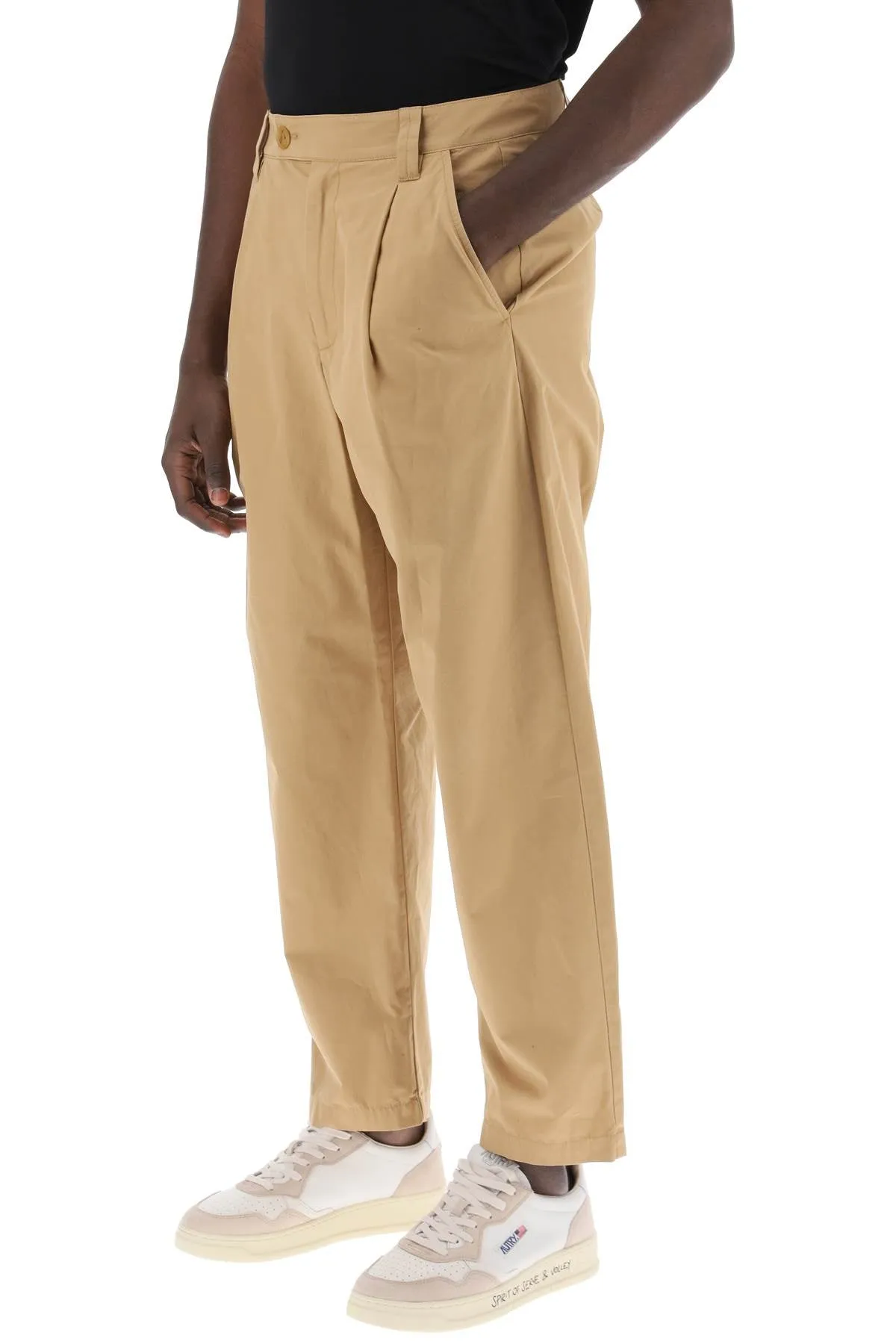 A.p.c. Renato Loose Pants With Pleats (Size - 50)