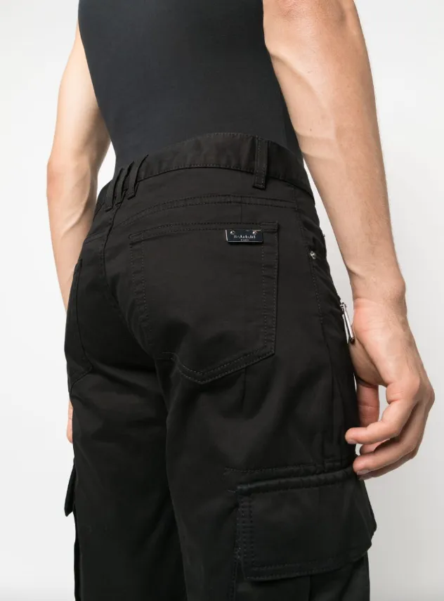 Balmain zip-detail skinny-leg trousers