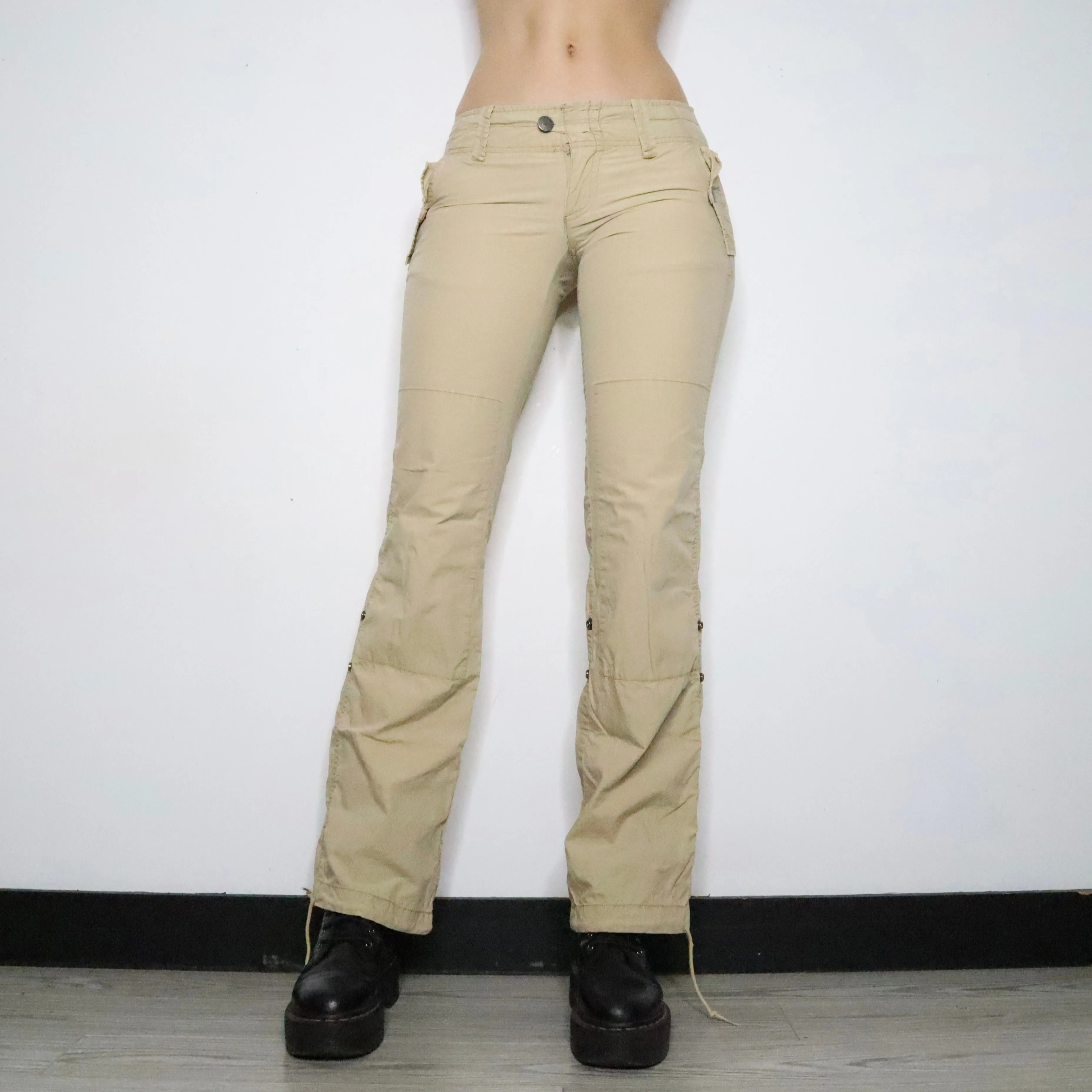 Beige Cargo Pants (XS-S)