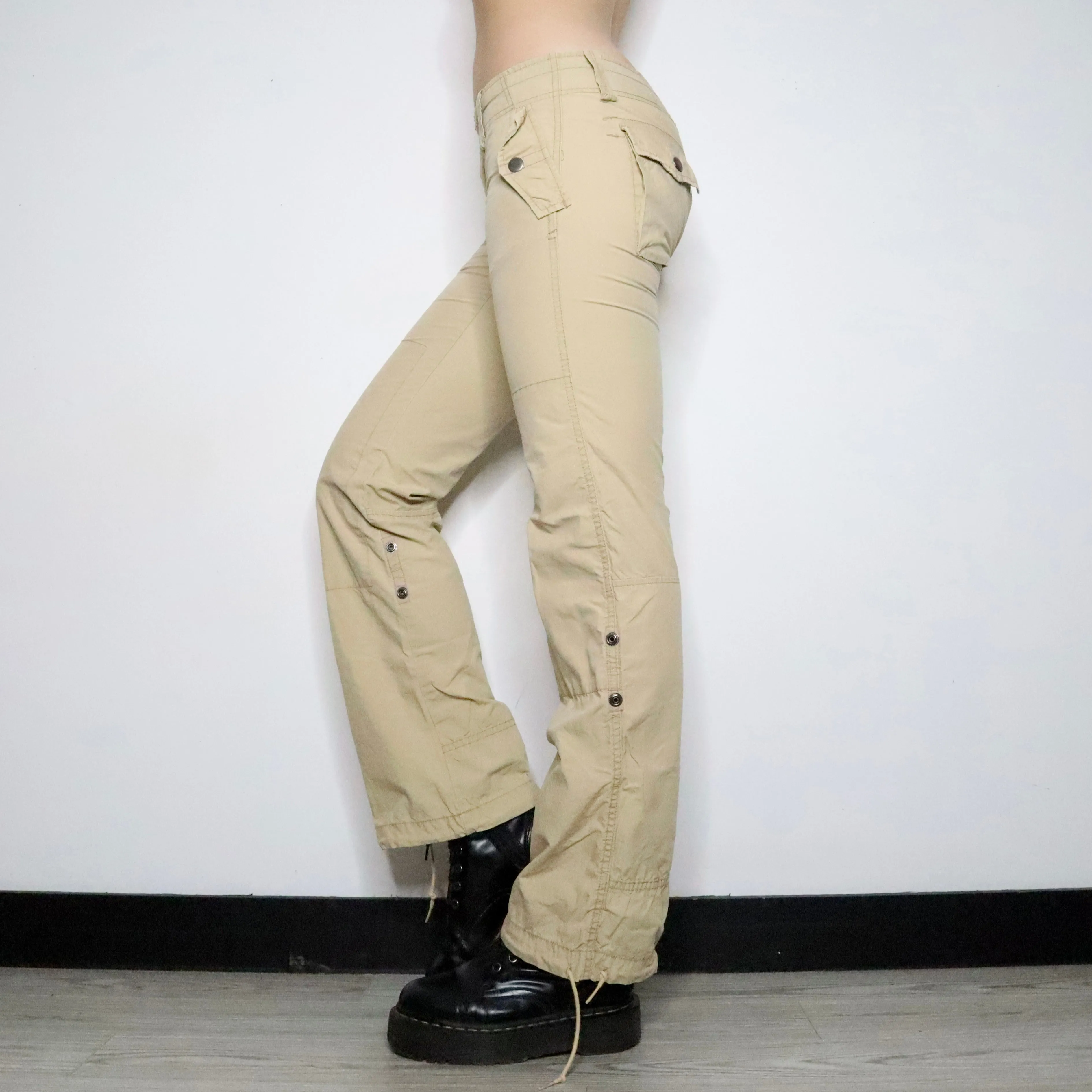 Beige Cargo Pants (XS-S)