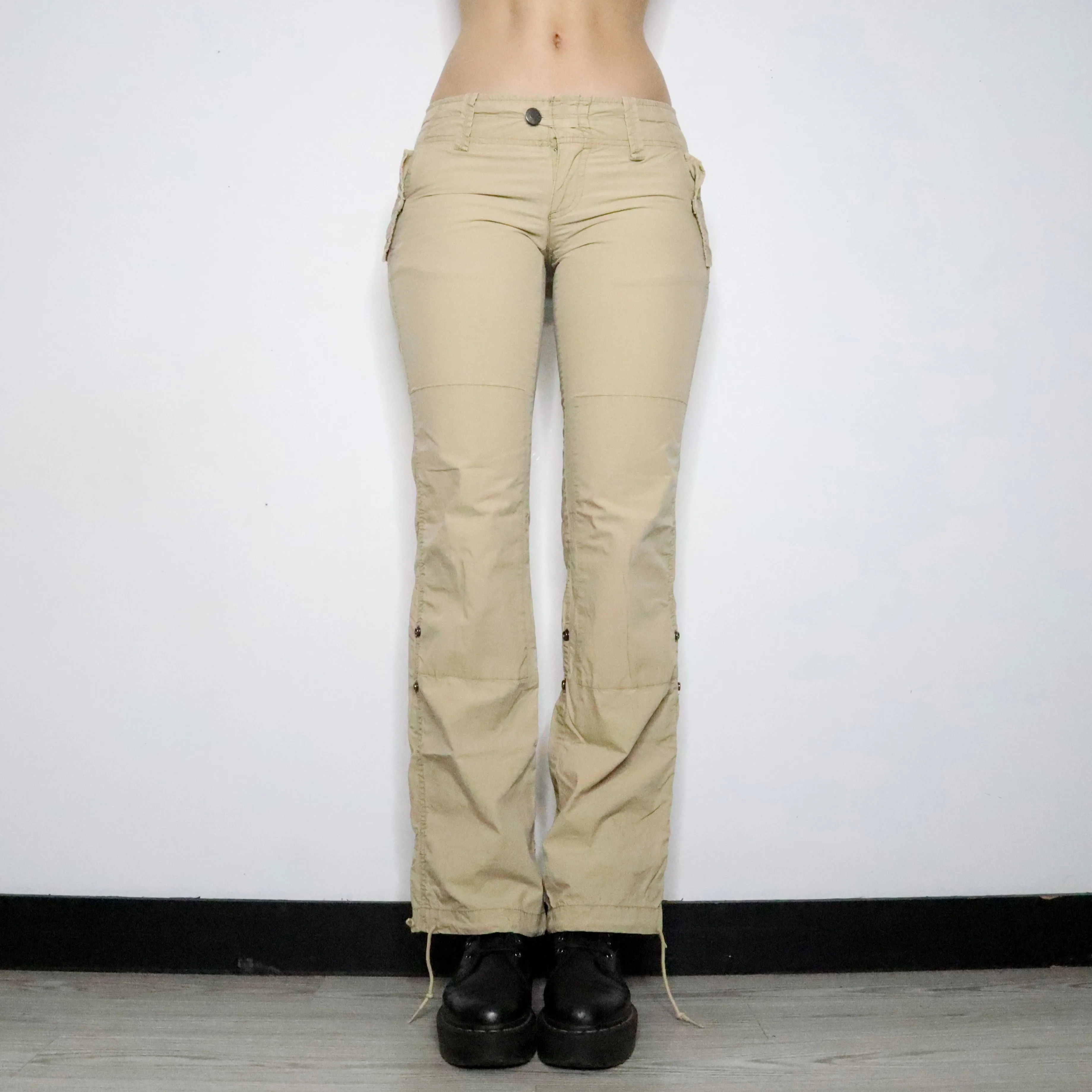 Beige Cargo Pants (XS-S)