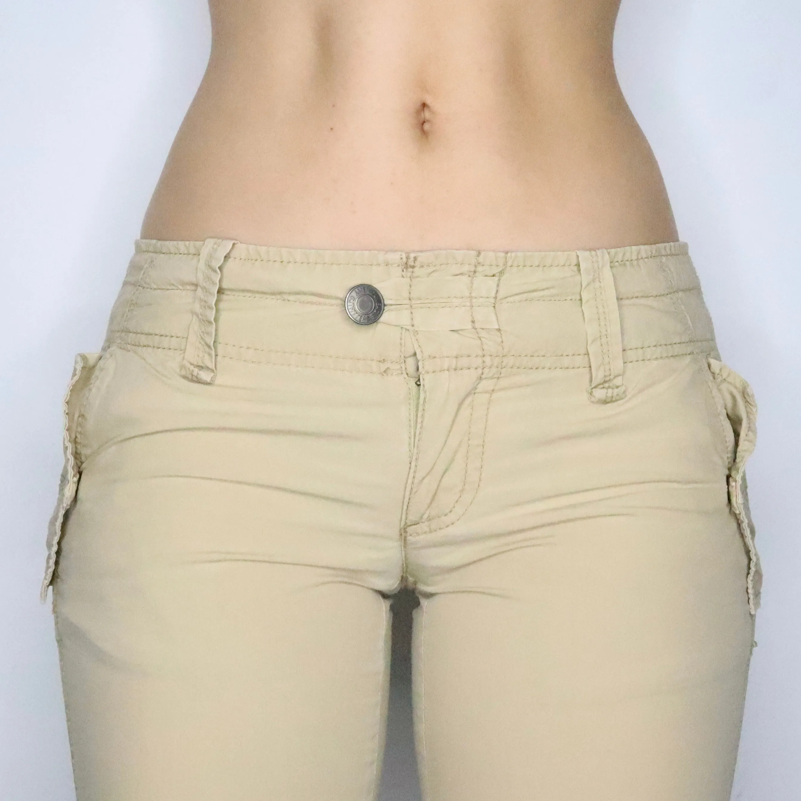 Beige Cargo Pants (XS-S)