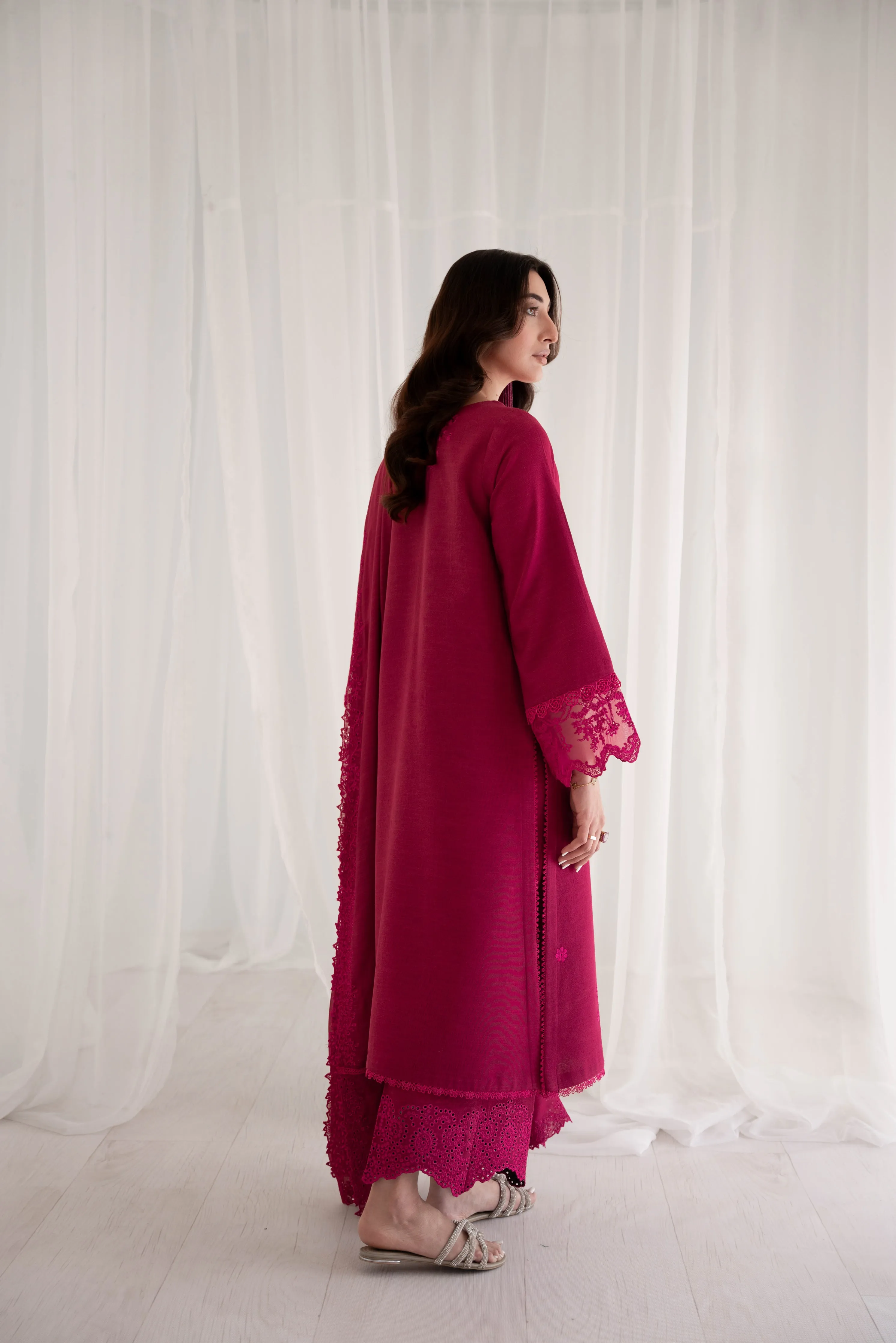 BERRY HOT PINK SET / EID 2024 PRET-NPA3-24416