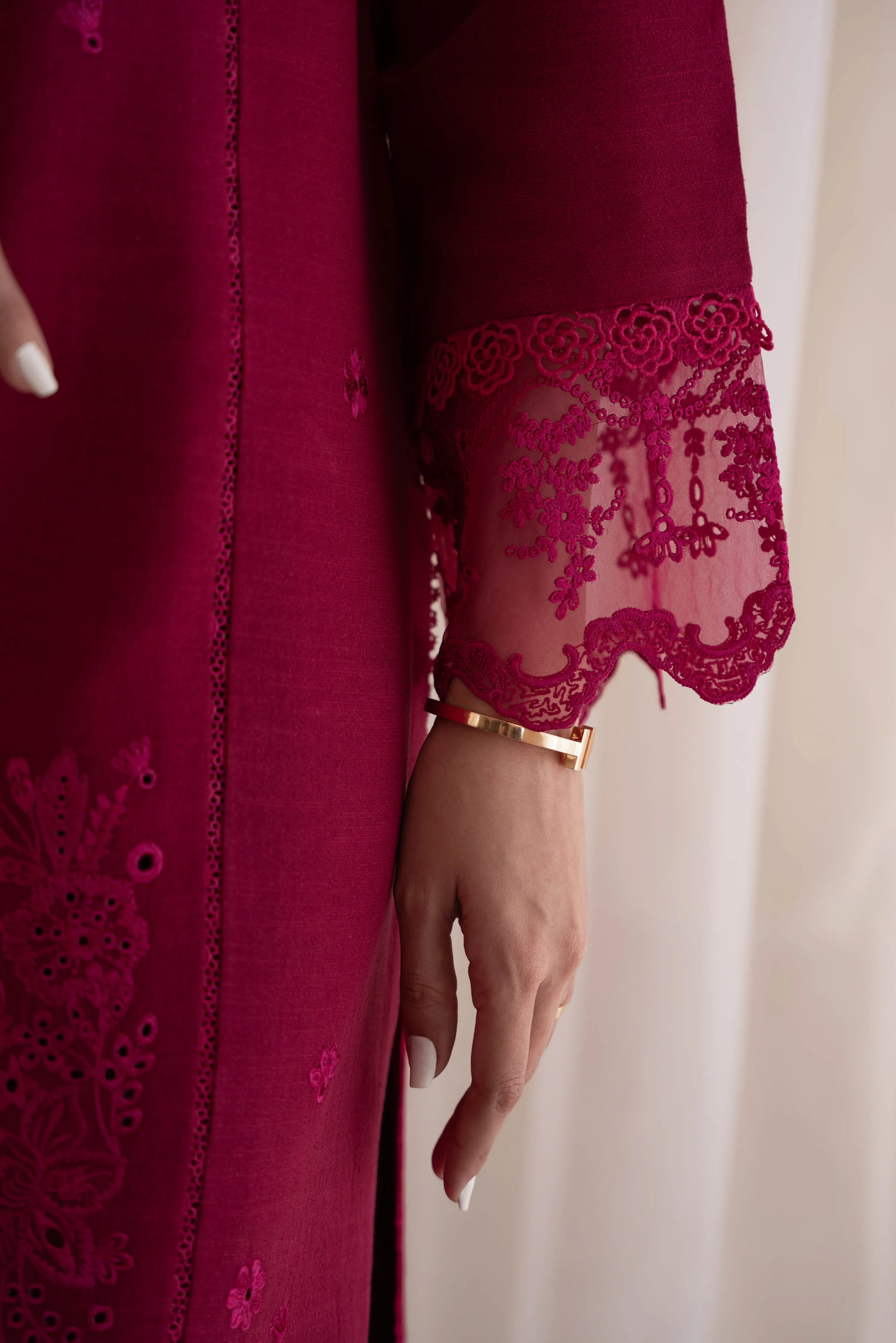BERRY HOT PINK SET / EID 2024 PRET-NPA3-24416