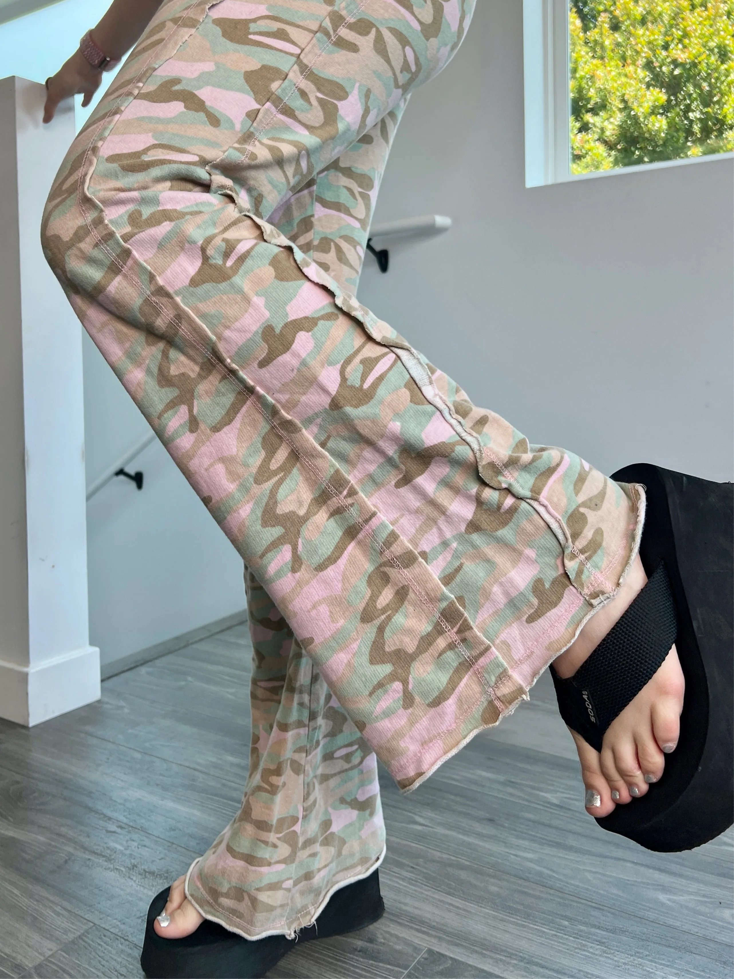 Camo Flare Sweats