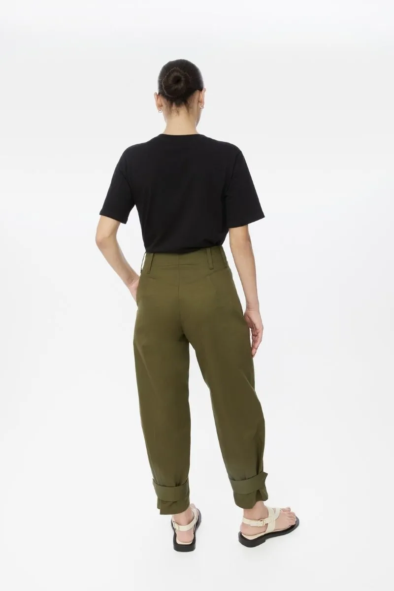 CANVAS COTTON PANTS