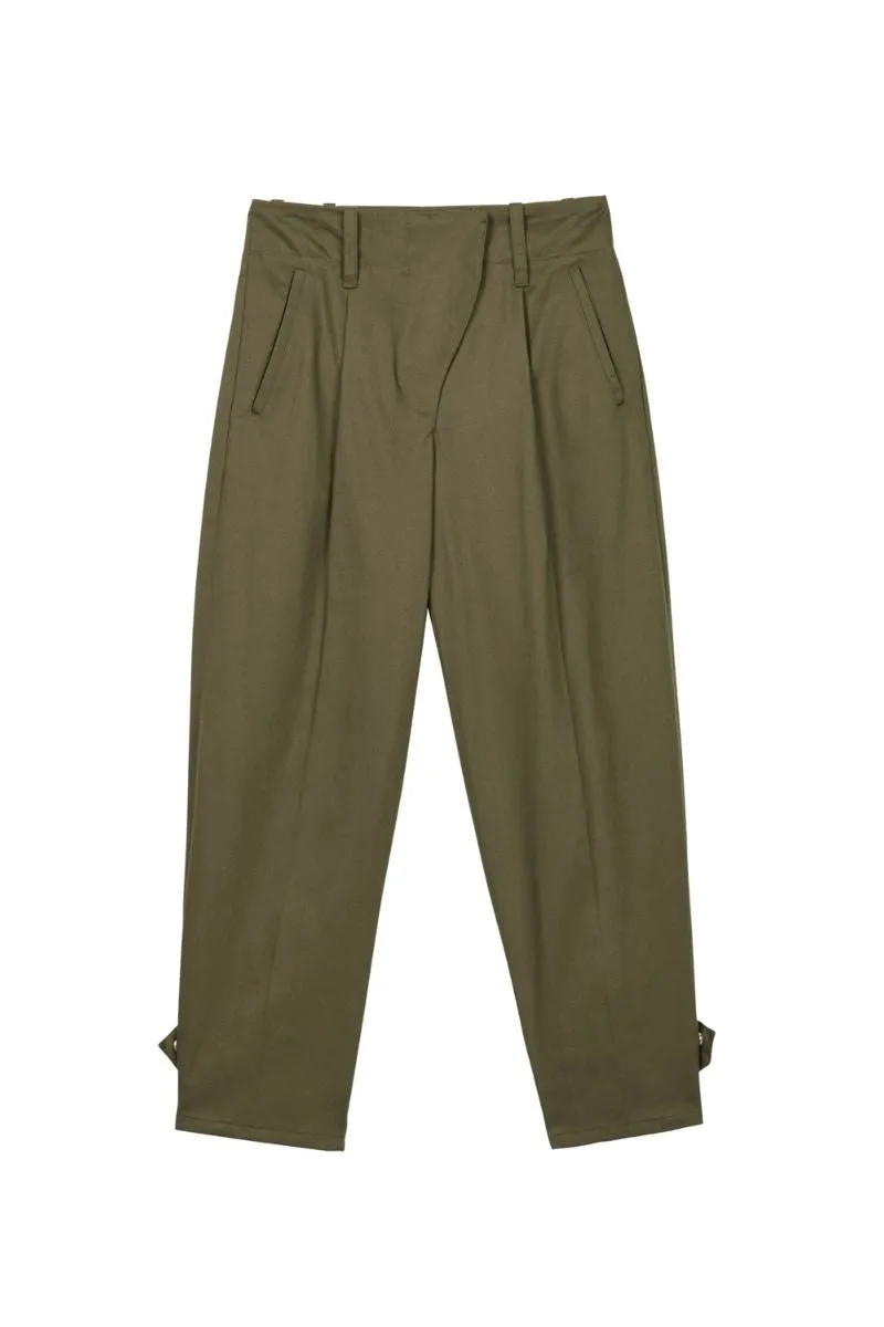 CANVAS COTTON PANTS