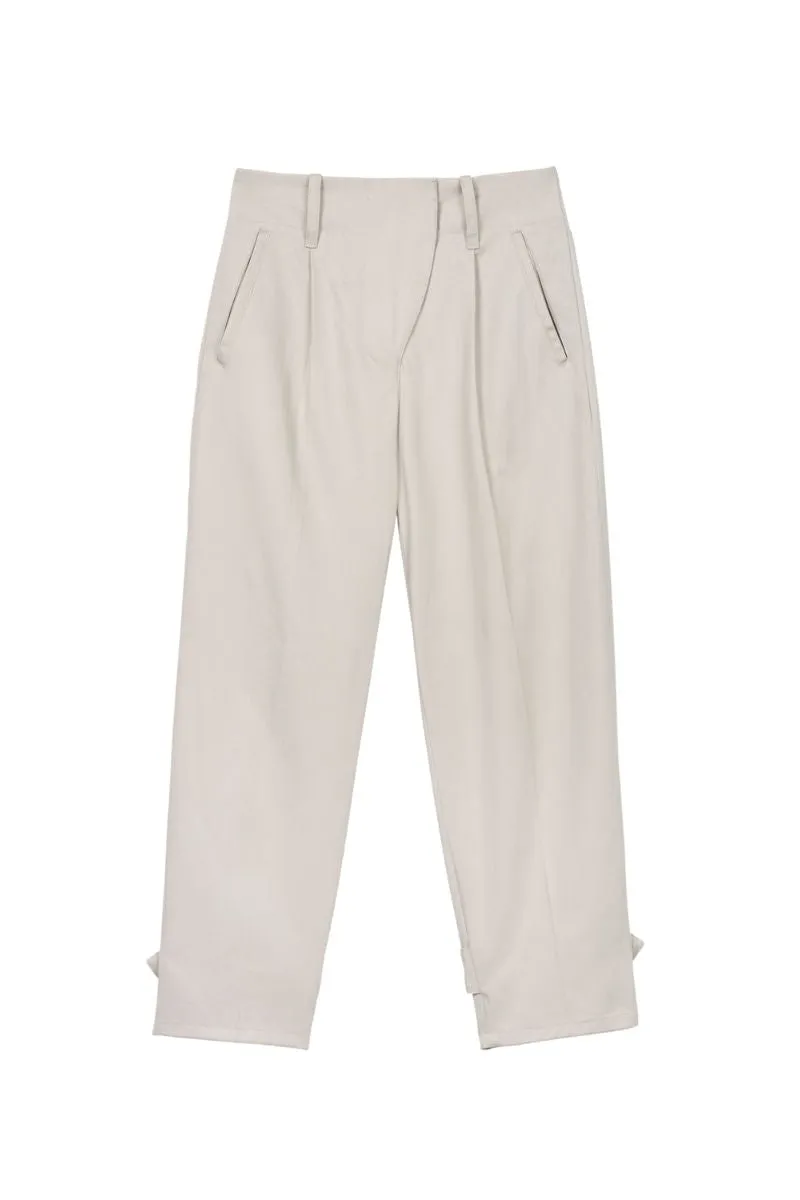 CANVAS COTTON PANTS