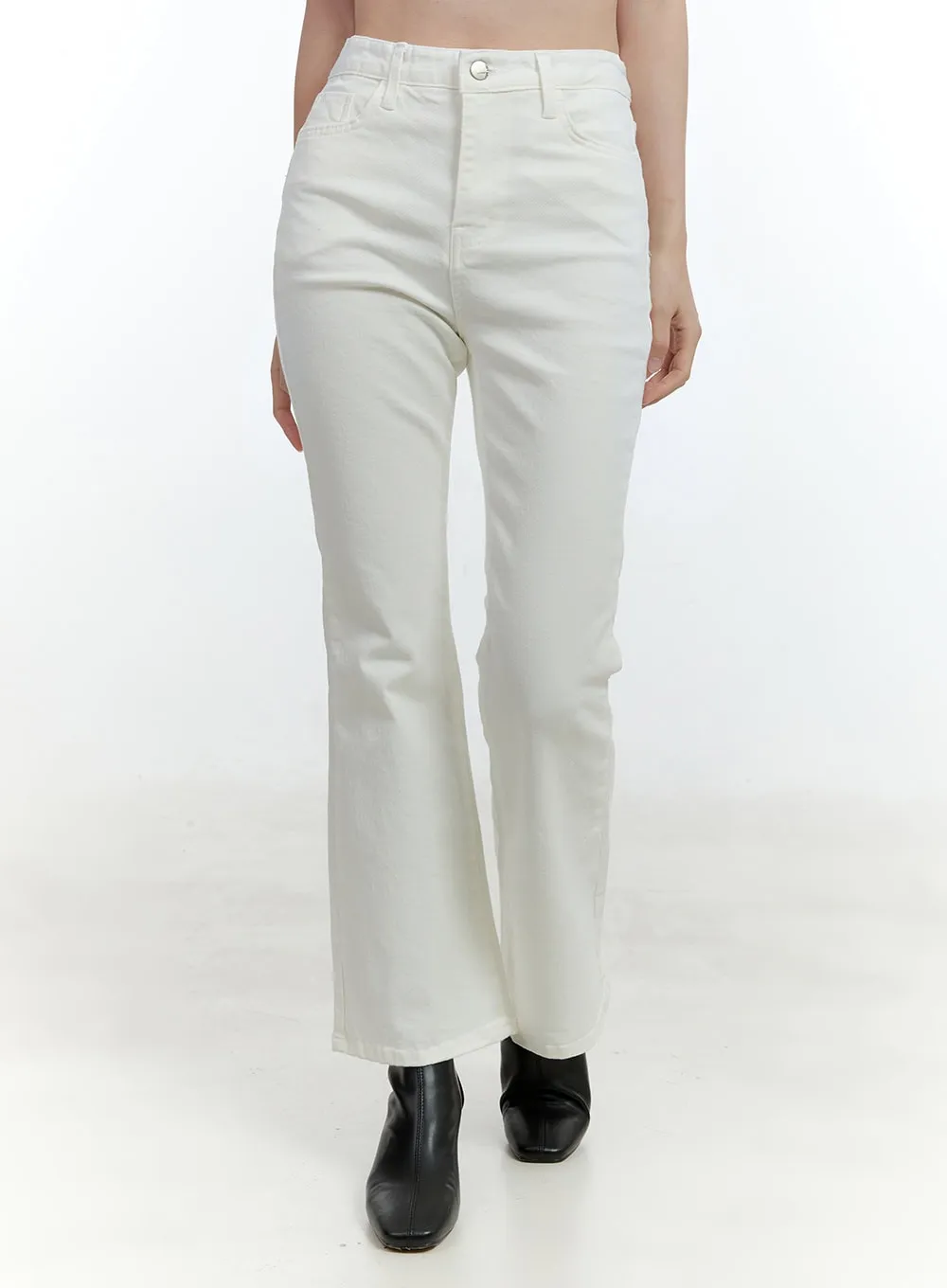 Classic Slim-Fit Bootcut Pants CF504