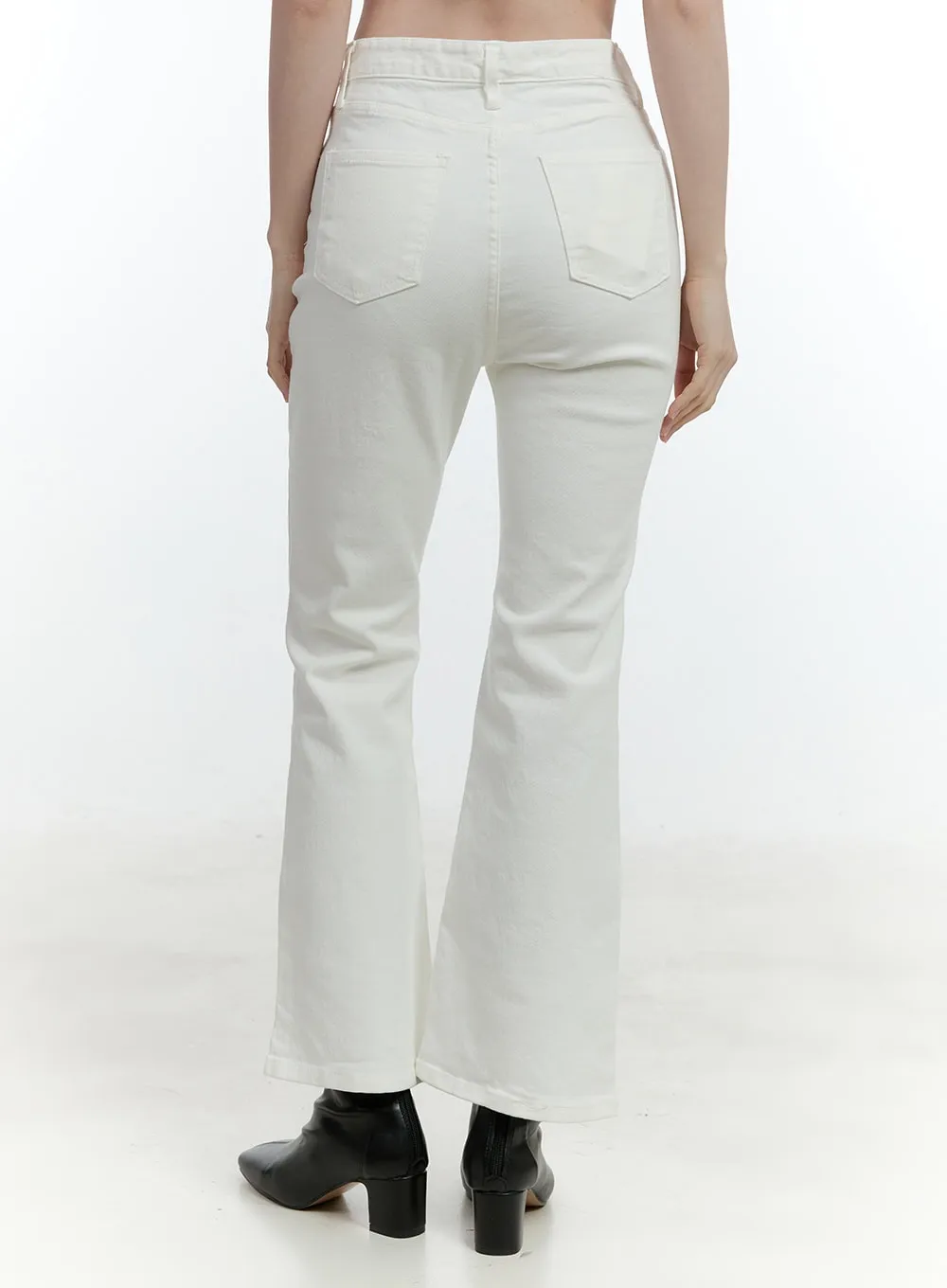 Classic Slim-Fit Bootcut Pants CF504