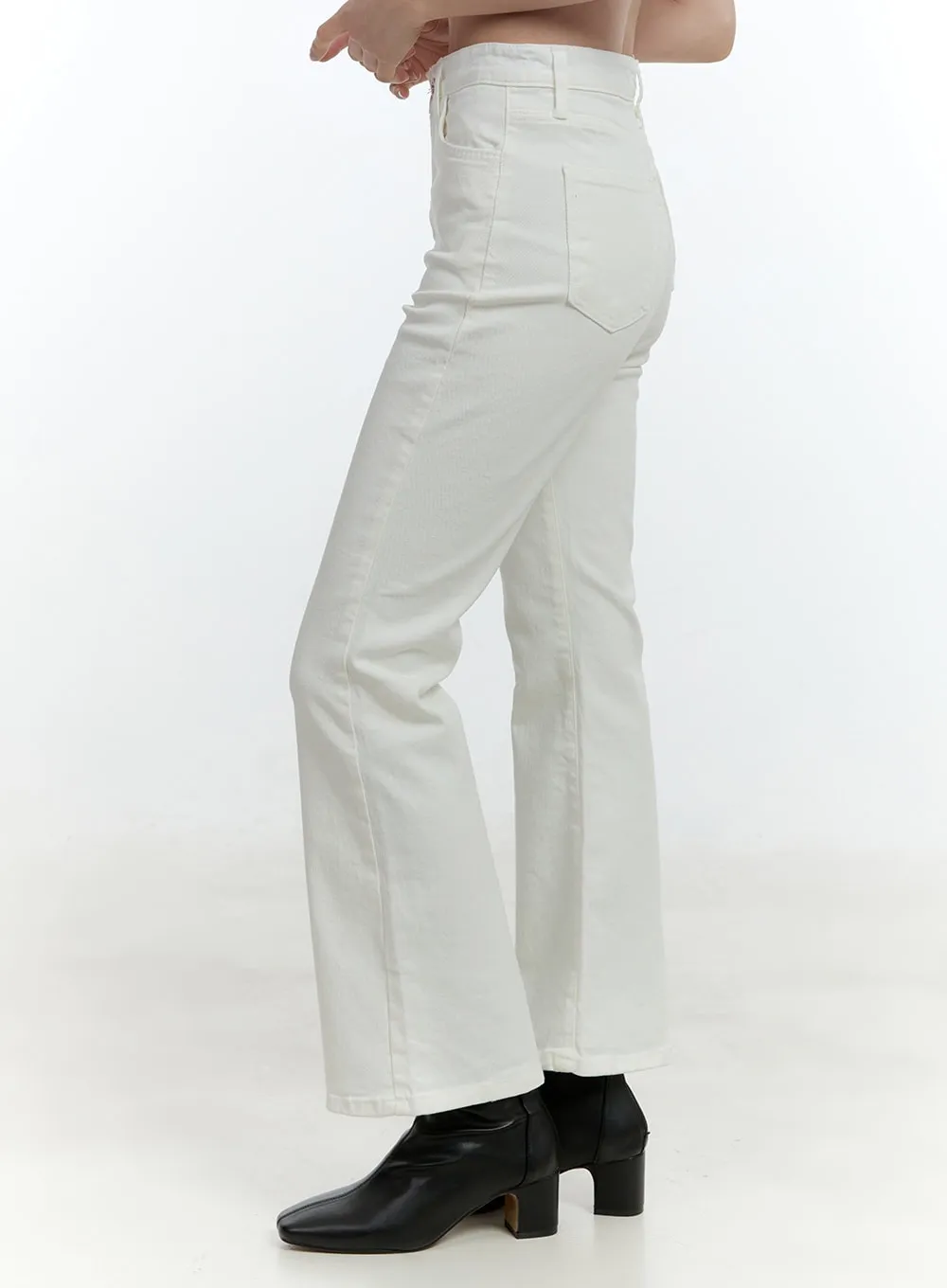 Classic Slim-Fit Bootcut Pants CF504