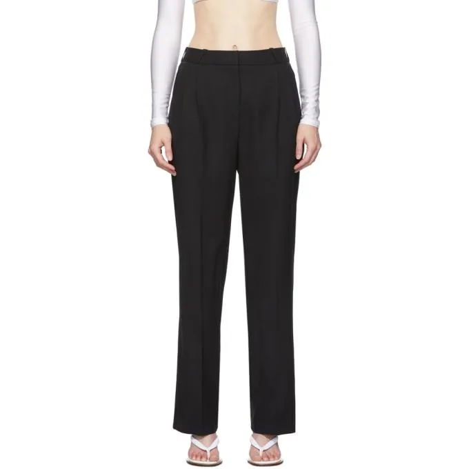 Coperni Black Wool Loose Trousers