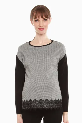 Corvina Nursing Top Black