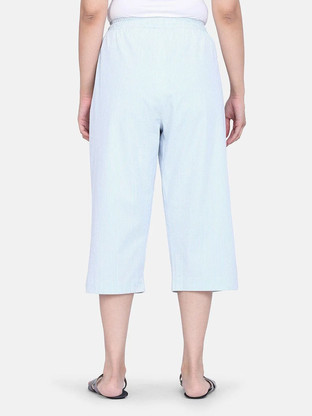 Cotton Culottes - Sky Blue