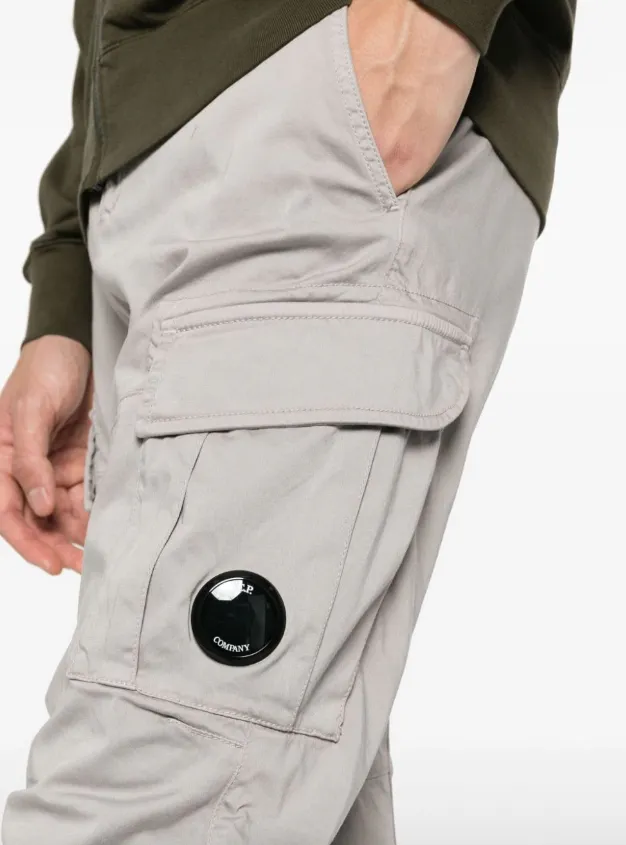 C.P. Company Stretch Sateen Cargo Pants Ergonomic Fit