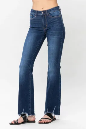 Curvy Girl Judy Blue Mid-Rise Bootcut Jeans