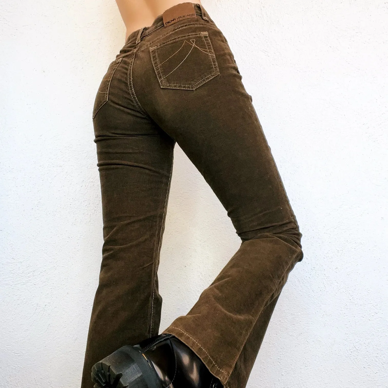 Dark Olive Corduroy Pants