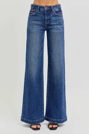 Dark Wash Bell Jeans