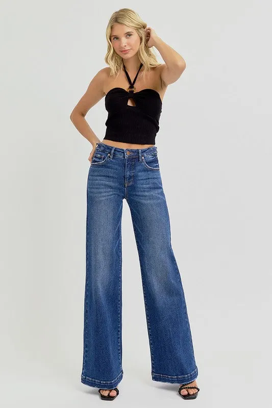 Dark Wash Bell Jeans
