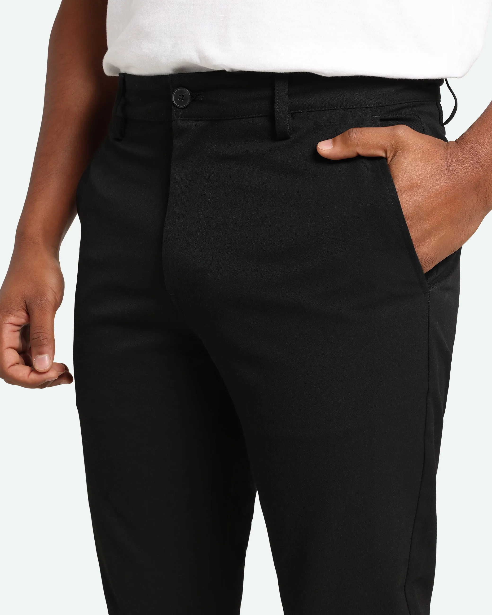 Deacon 3808 Pants - Sleek Black