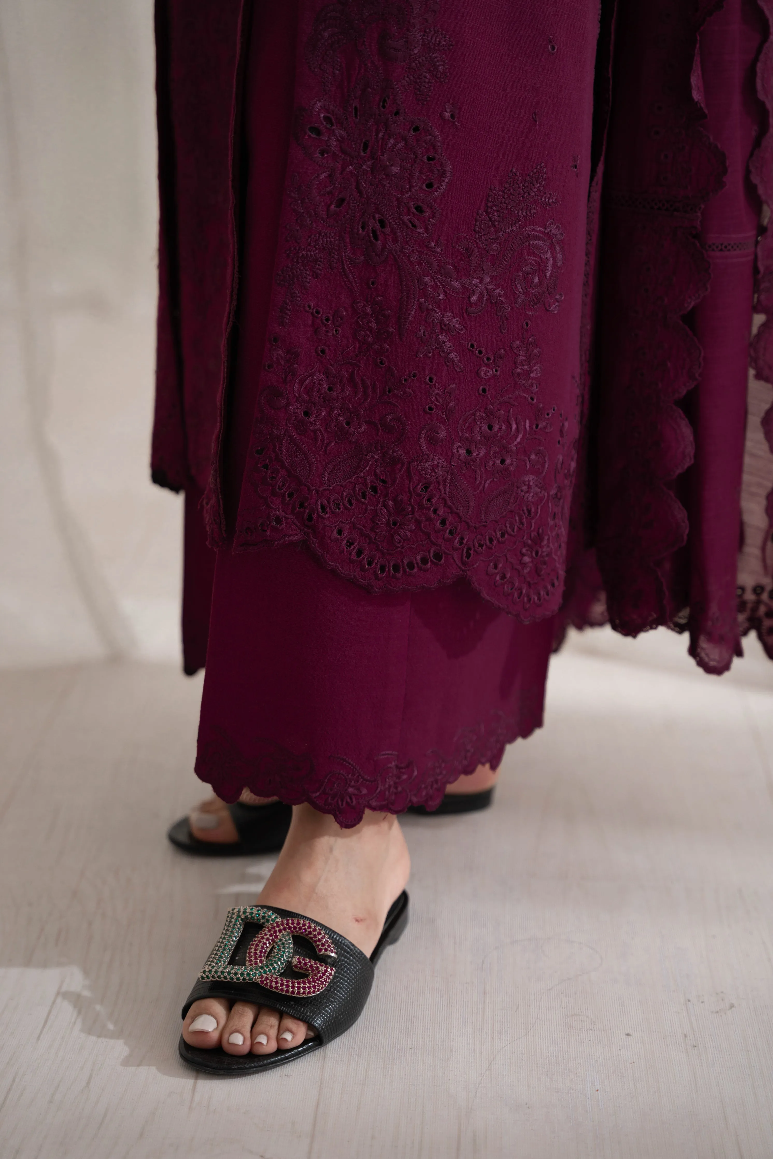 DEEP PLUM SET / EID PRET 2024 NPA3-24415
