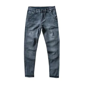 Elastic Regular Fit Denim Pants