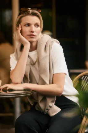 EVA modal blend tee - Marshmellow
