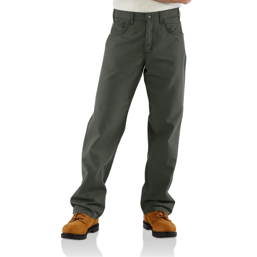 FR CANVAS PANT - MOS-Moss | Carhartt FRB159