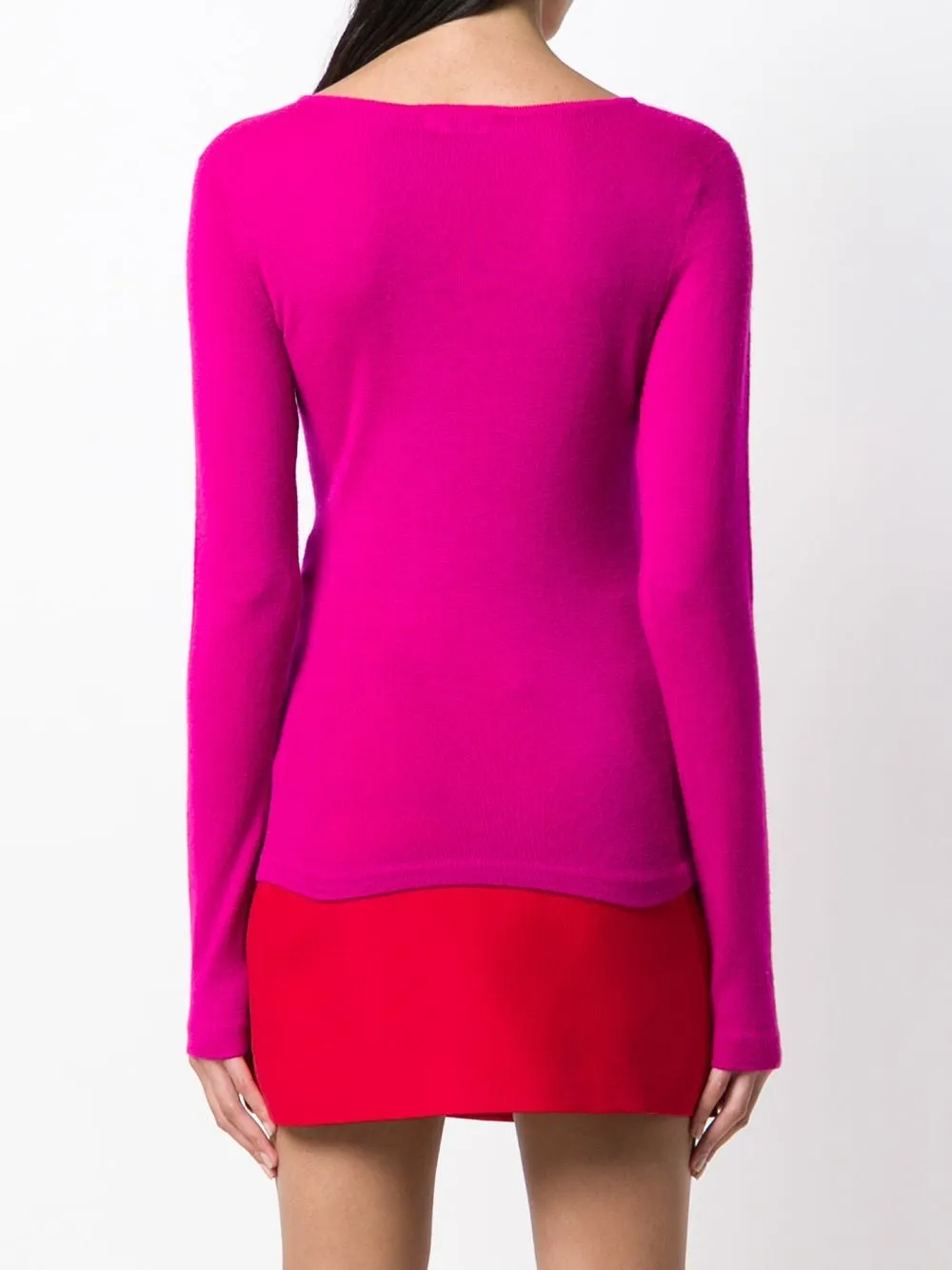 Fuchsia Cashmere Top