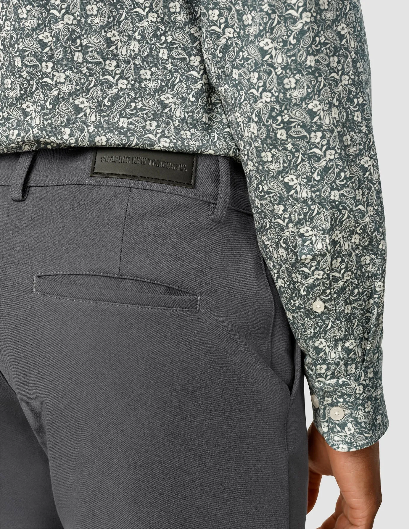 GEN2 Sleek Slim-Fit Storm Grey Pants
