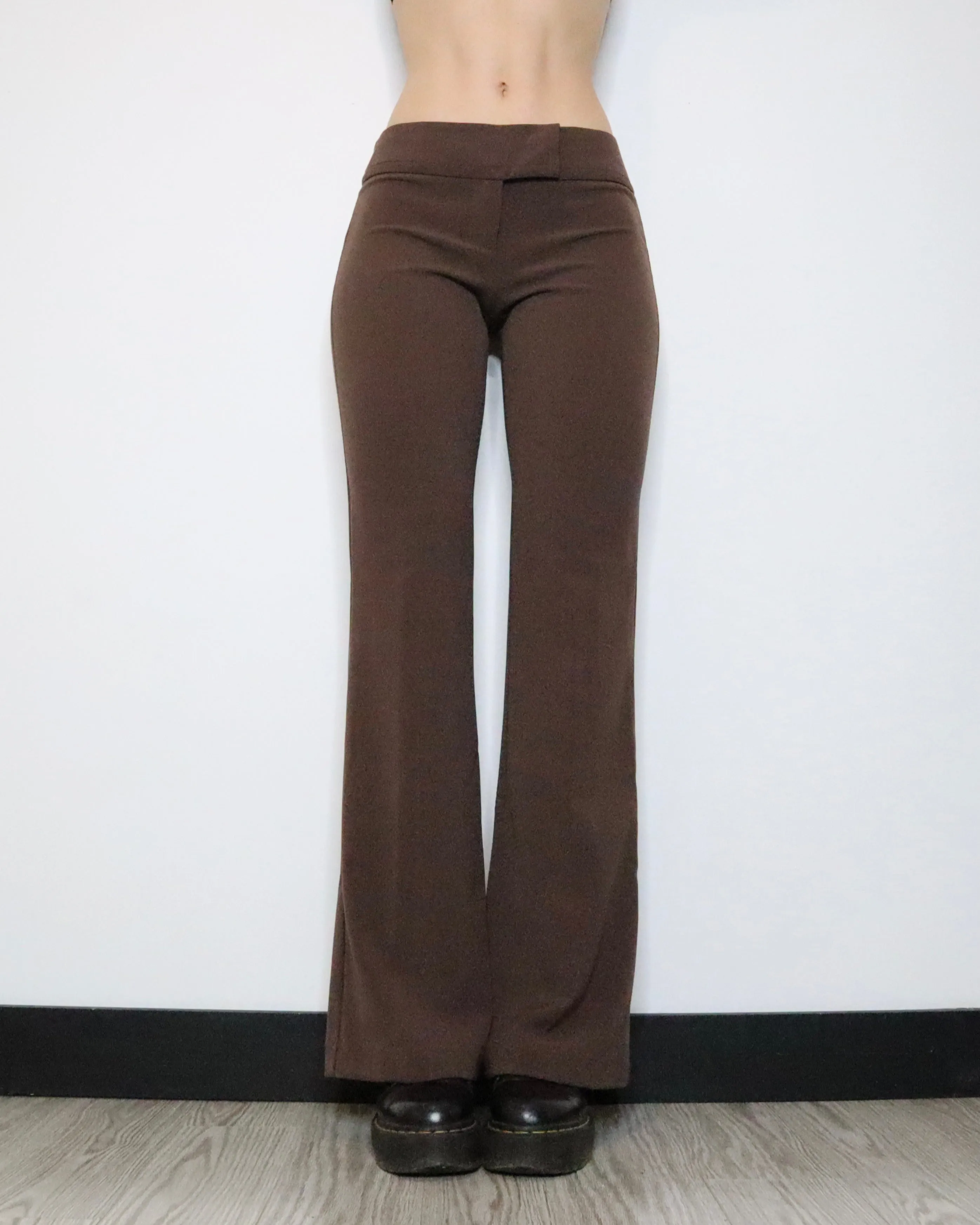 Guess Brown Flare Pants (S-M) 