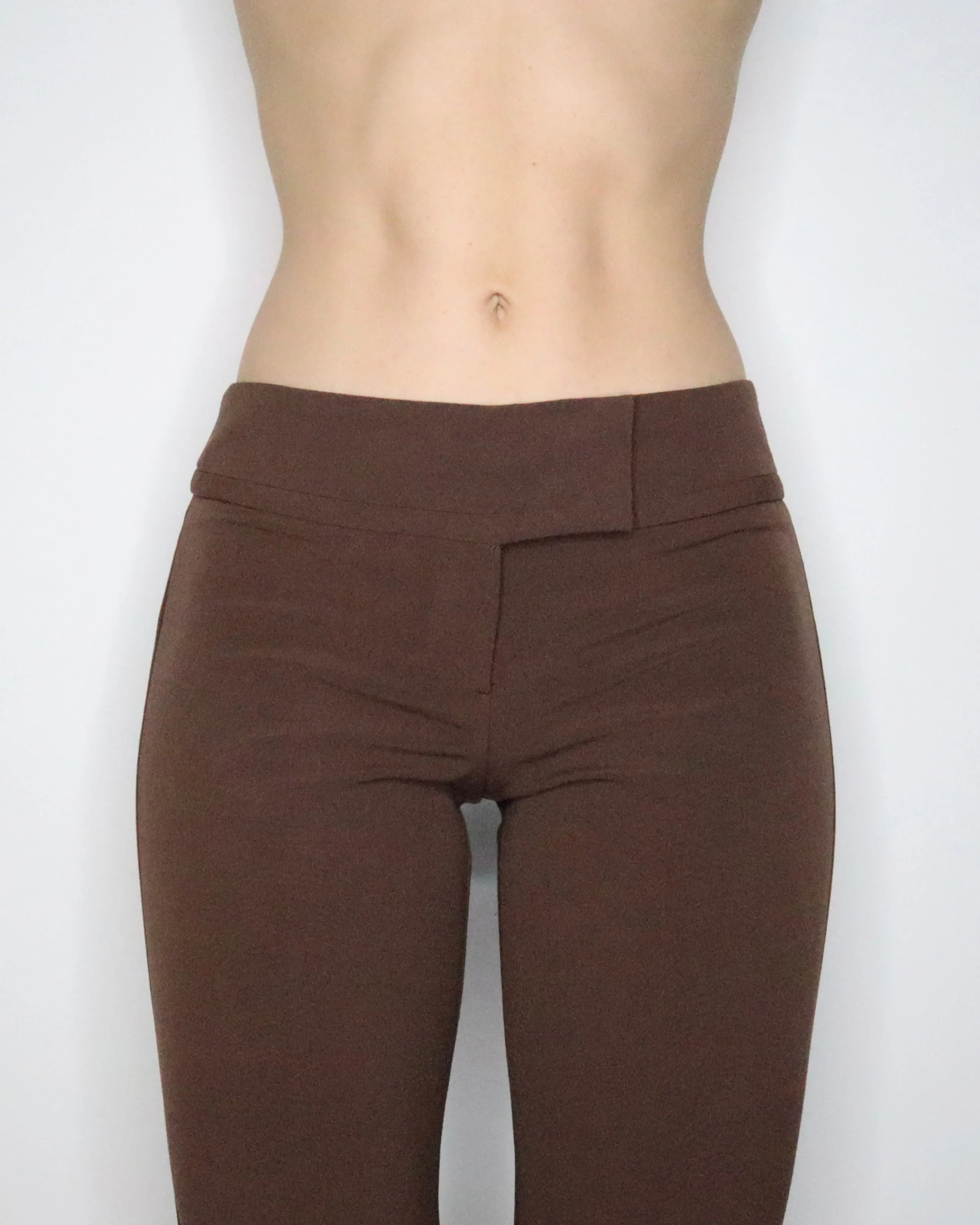 Guess Brown Flare Pants (S-M) 