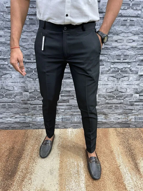 Hot Sale 49% OFFSolid Color Slim Fit Formal Pants