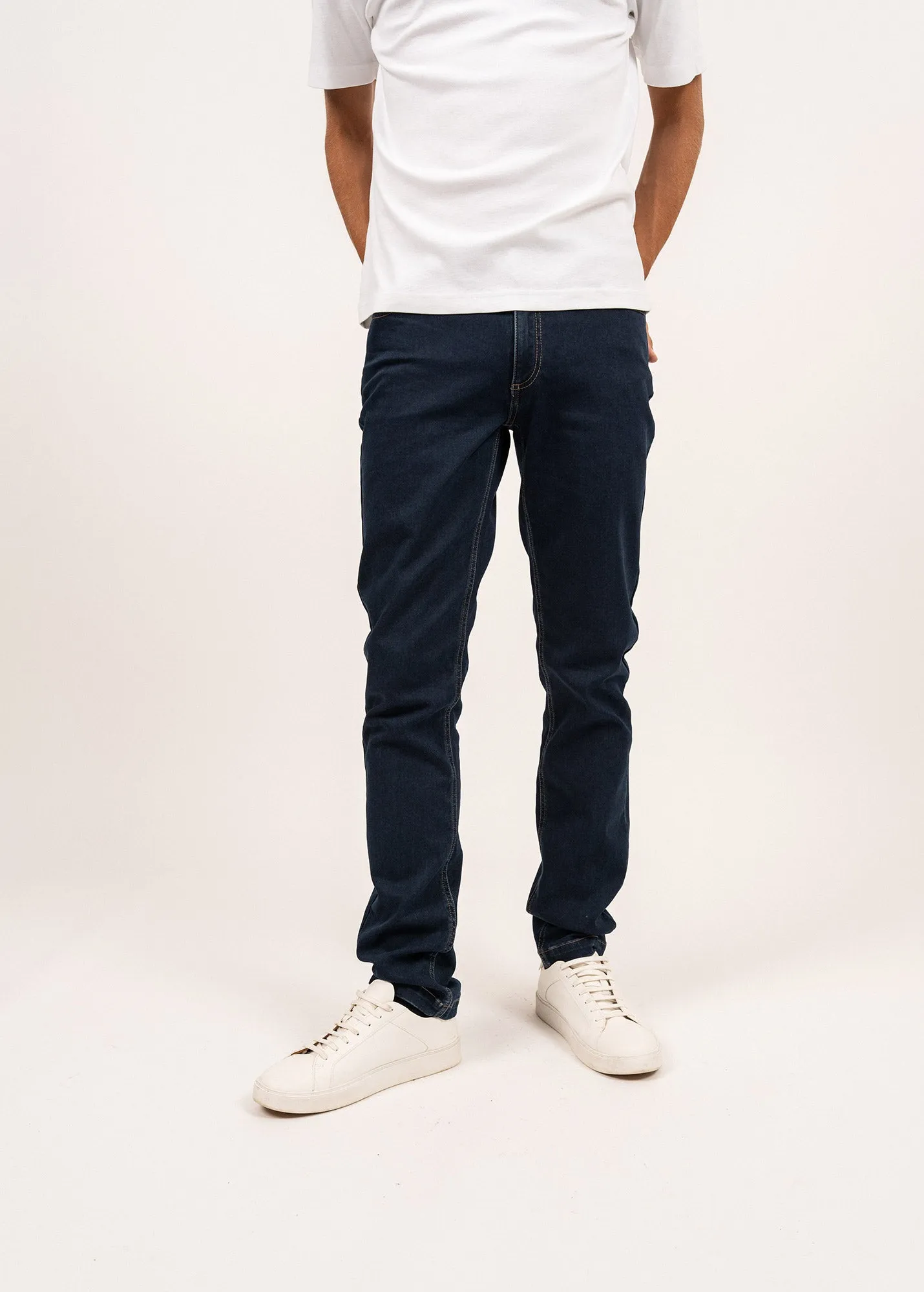 Jasper knit jeans - comfort fit, in cotton (DENIM)