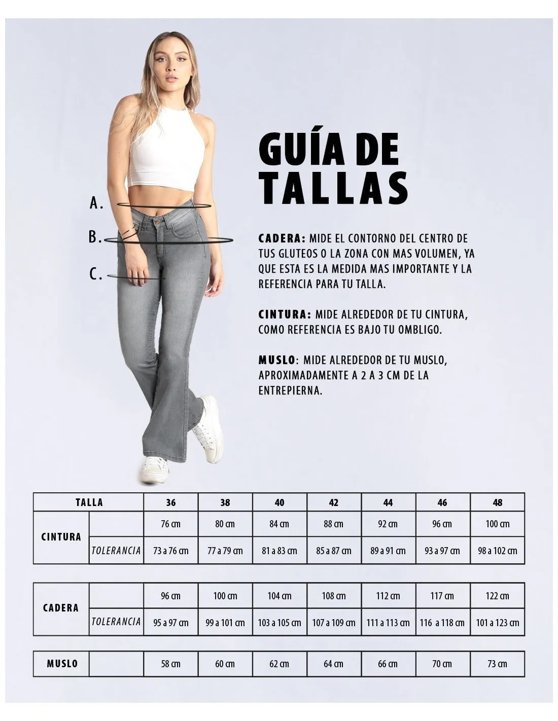 Jeans Mujer Millie skinny 3690
