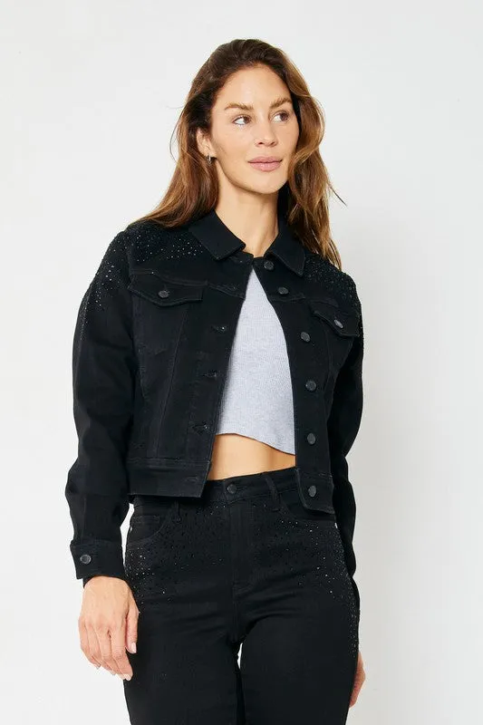 Judy Blue Rhinestone Embellished Jeans